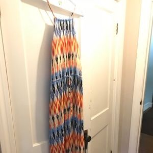 Athleta summer maxi print dress